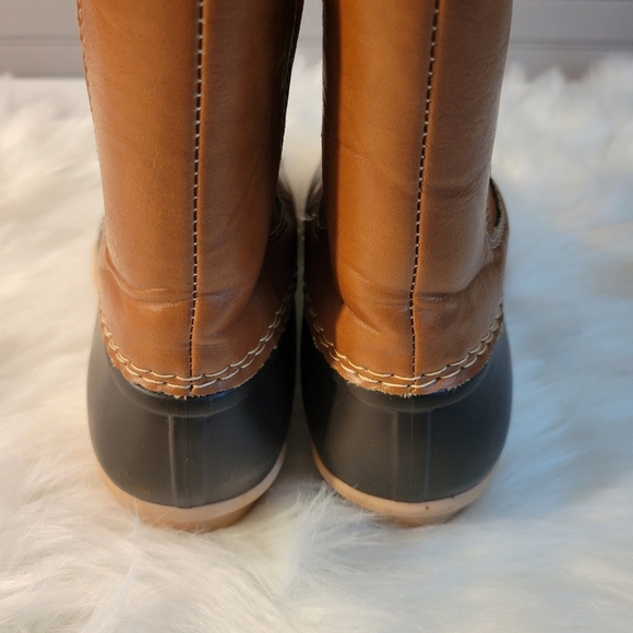 Outwoods Brown and Black Duck Boots - Picture 7 of 11